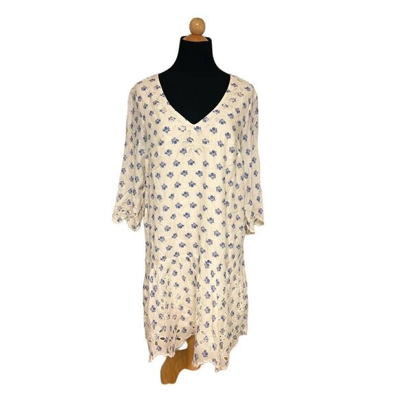 Anthropologie Meadow Rue Eyelet Tunic Dress For Women Size Small - Picture 4 of 15